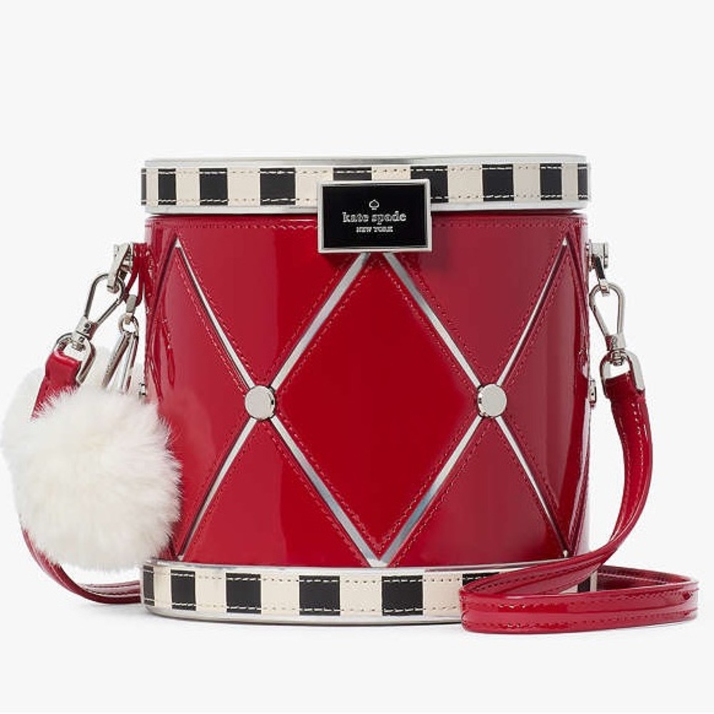 kate spade NWT! Oh What Fun Toy Store 3D Drum Crossbody